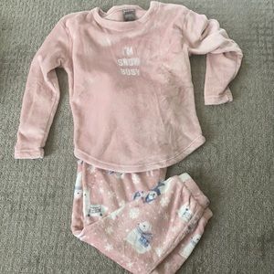 Plink plush pj set